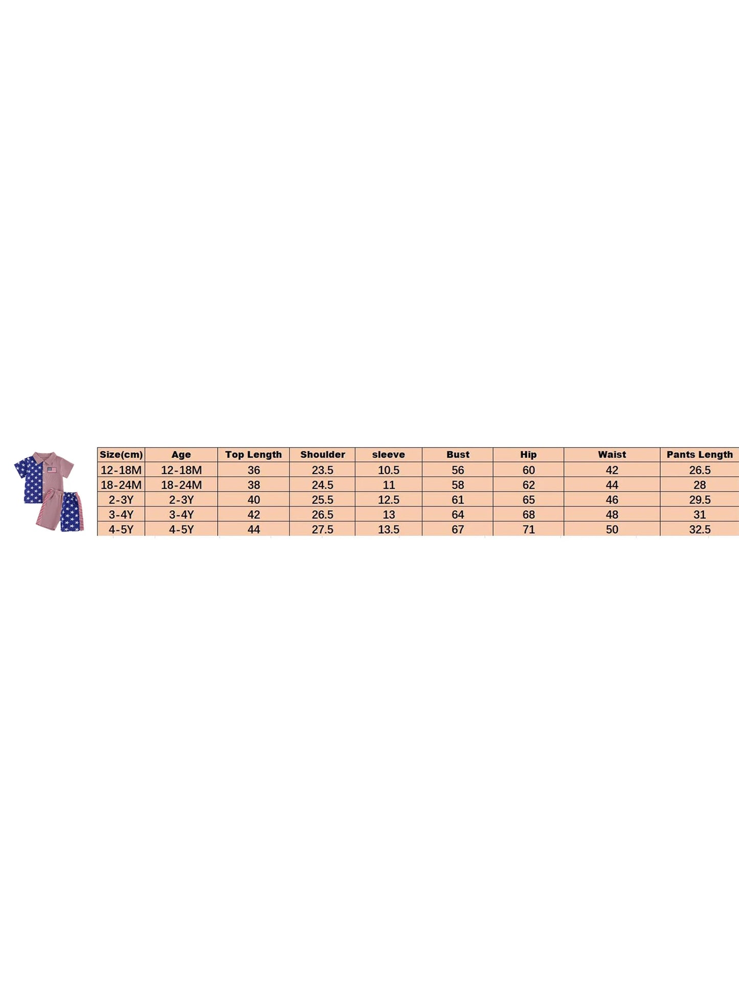 Boys Patriotic 4th of July Outfit American Flag Print Short Sleeve Collared Button Up Shirt and Coordinating Shorts
