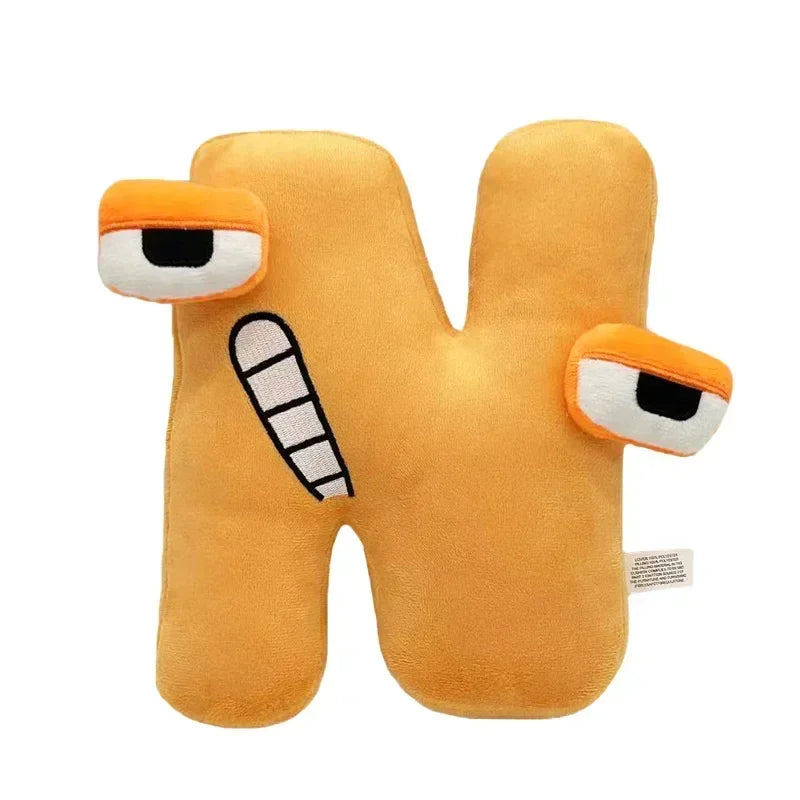new hot Enlightenment Montessori Plush Toy Doll Gifts Anime Doll Kawaii 26 English Letters Stuffed Toys Alphabet Lore Plush Toys