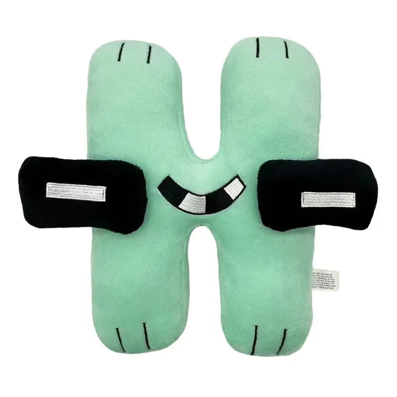 new hot Enlightenment Montessori Plush Toy Doll Gifts Anime Doll Kawaii 26 English Letters Stuffed Toys Alphabet Lore Plush Toys