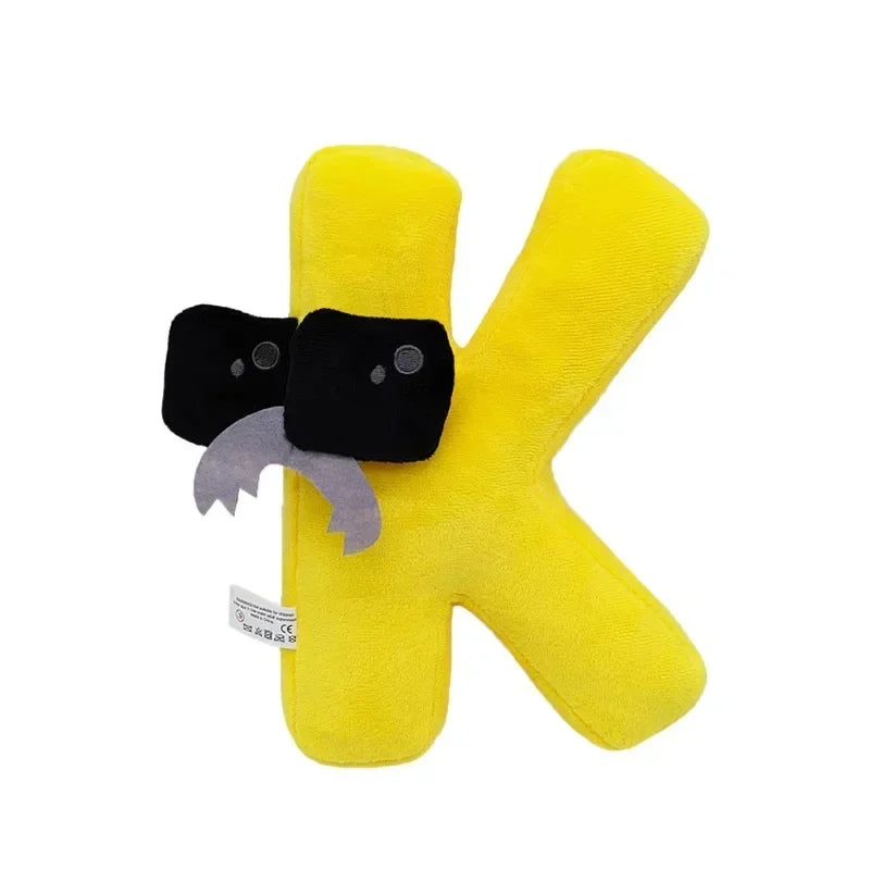 new hot Enlightenment Montessori Plush Toy Doll Gifts Anime Doll Kawaii 26 English Letters Stuffed Toys Alphabet Lore Plush Toys