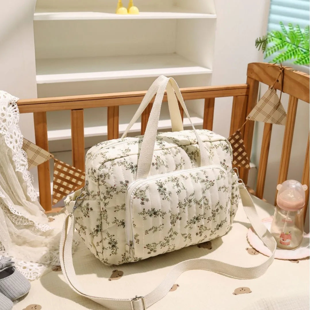 Personalized Name Mommy Bag Handheld One Shoulder Oblique Cross Bag Outgoing Convenient Multi Functional Mother and Baby Bag