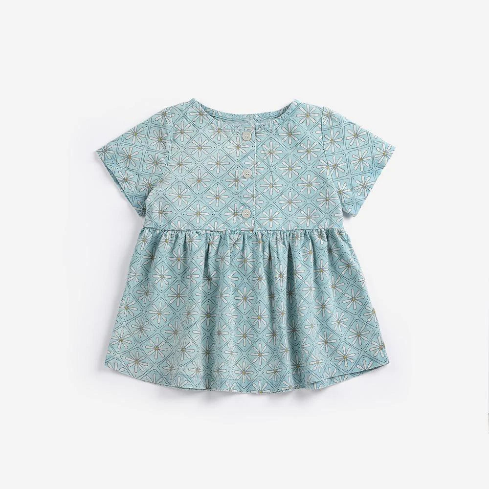 Fashion Girls Dress 2026 Spring Summer Flower Printed Fashion Dresses Baby Kids Skirts Series Outfit Clothing