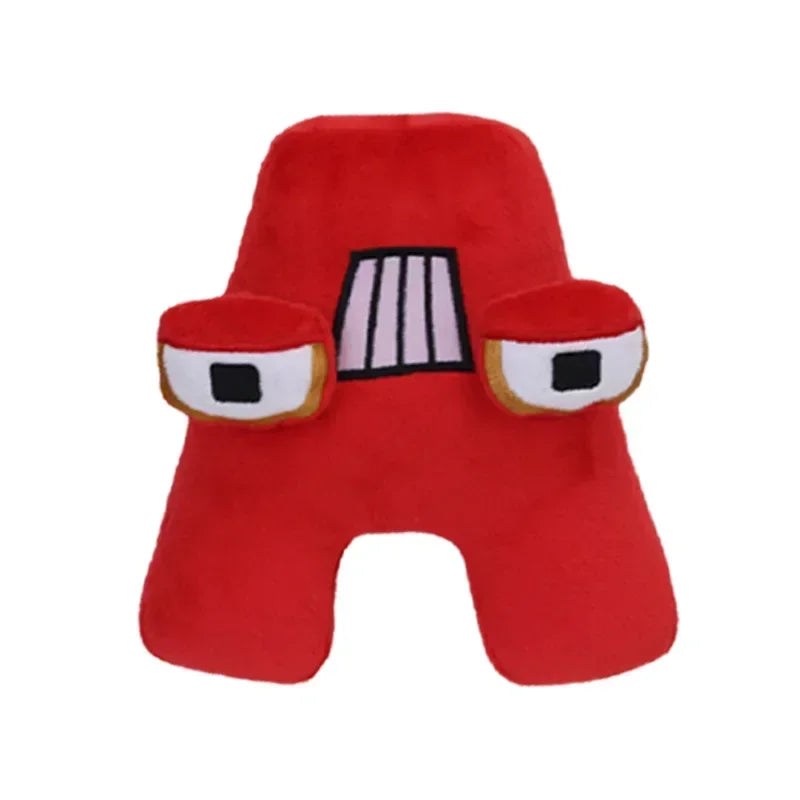 new hot Enlightenment Montessori Plush Toy Doll Gifts Anime Doll Kawaii 26 English Letters Stuffed Toys Alphabet Lore Plush Toys