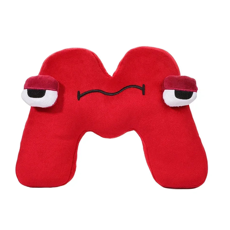 new hot Enlightenment Montessori Plush Toy Doll Gifts Anime Doll Kawaii 26 English Letters Stuffed Toys Alphabet Lore Plush Toys