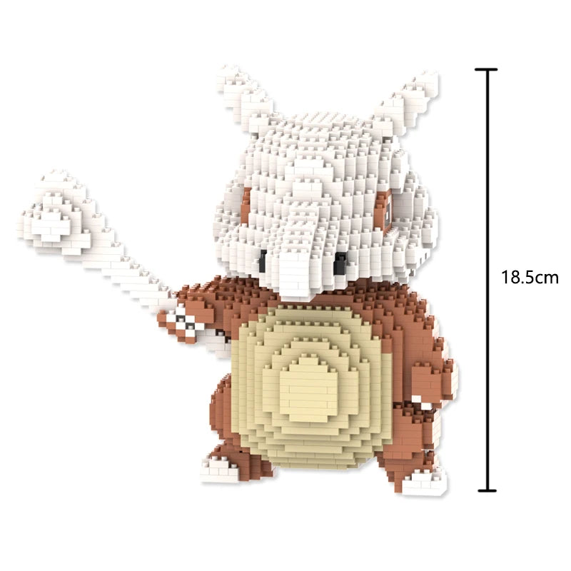 Pokemon Gengar Lucario Mewtwo Building Blocks Piplup Mega Rayquaza Charizard Assembled Mini Bricks Toys For Kid Christmas Gift