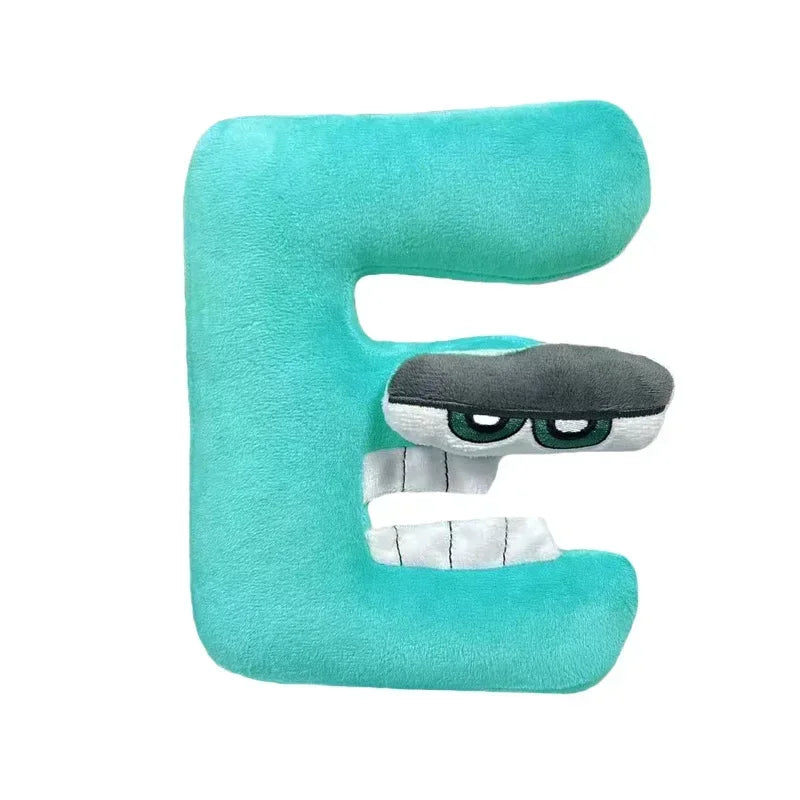 new hot Enlightenment Montessori Plush Toy Doll Gifts Anime Doll Kawaii 26 English Letters Stuffed Toys Alphabet Lore Plush Toys