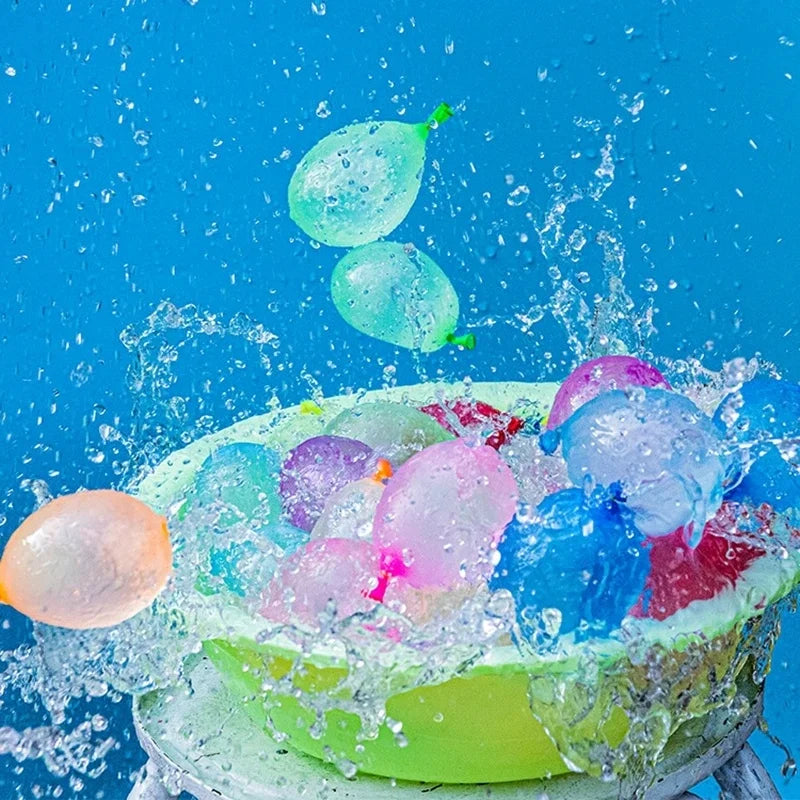 333Pcs Quick Fill Water Balloons Self-Tying Water Bombs Kids Summer Outdoor Pool Beach Splash Toys Family Party Fun Games