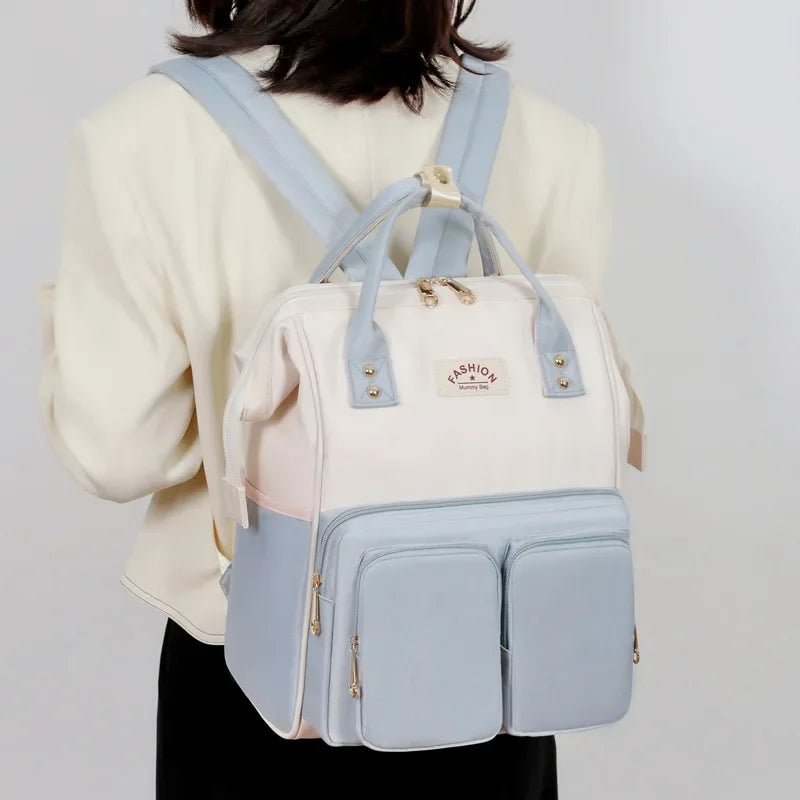 Multifunctional Large-capacity Mommy Bags for Outings Travel Backpack Waterproof Portable Mother and Baby Bag Women's Backpack